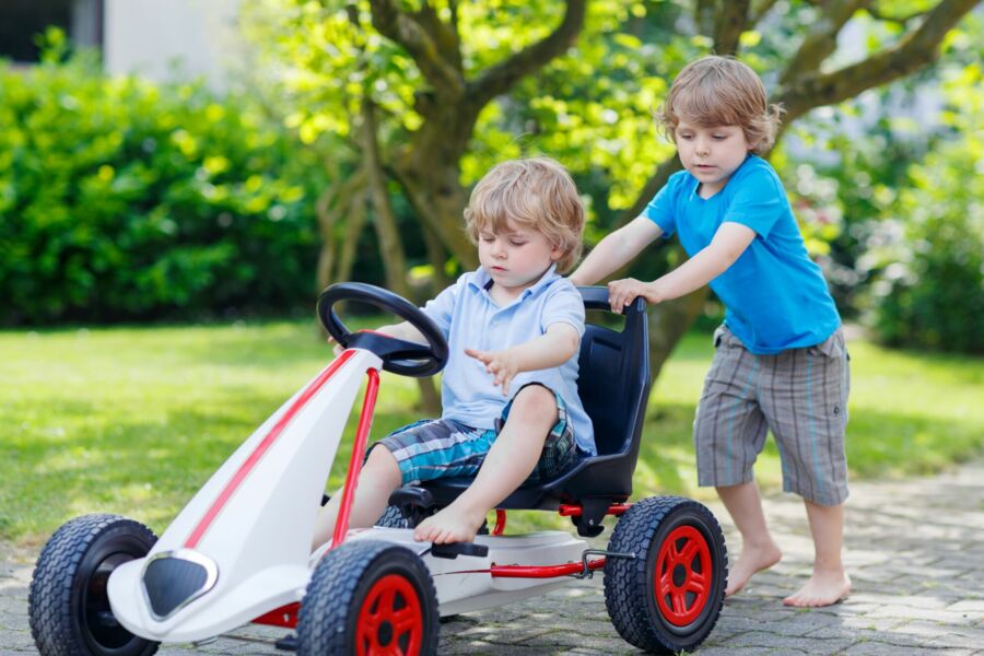 Kettcar auf dem Campingplatz